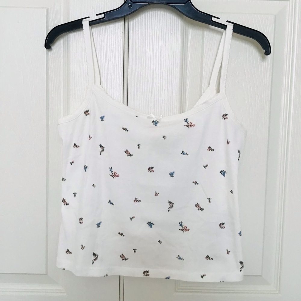 NWT Levi’s White Canyon Floral Tank Top